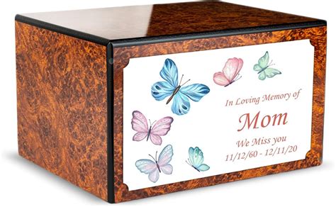 butterfly metal cremation box|Cremation Box Butterfly .